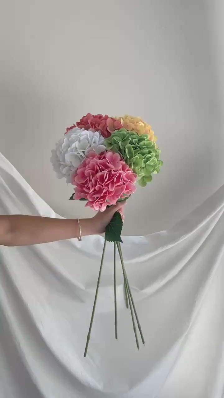 Artificial Hydrangea Flowers