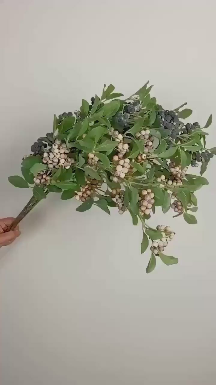 Artificial blueberry stems