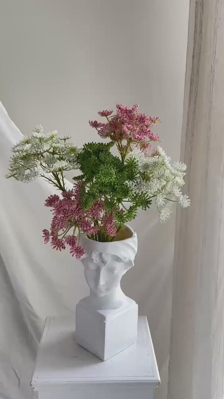 Artificial Queen Annes Lace Stem