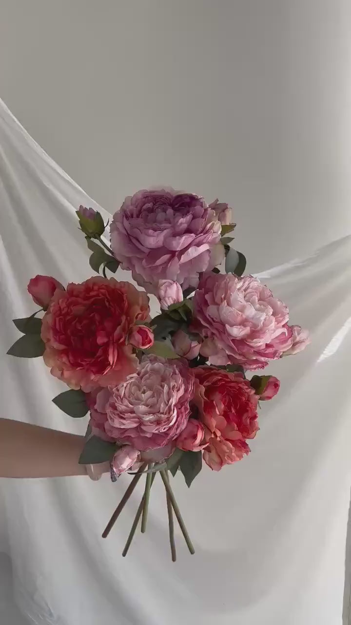 Artificial Peony Flower Stem