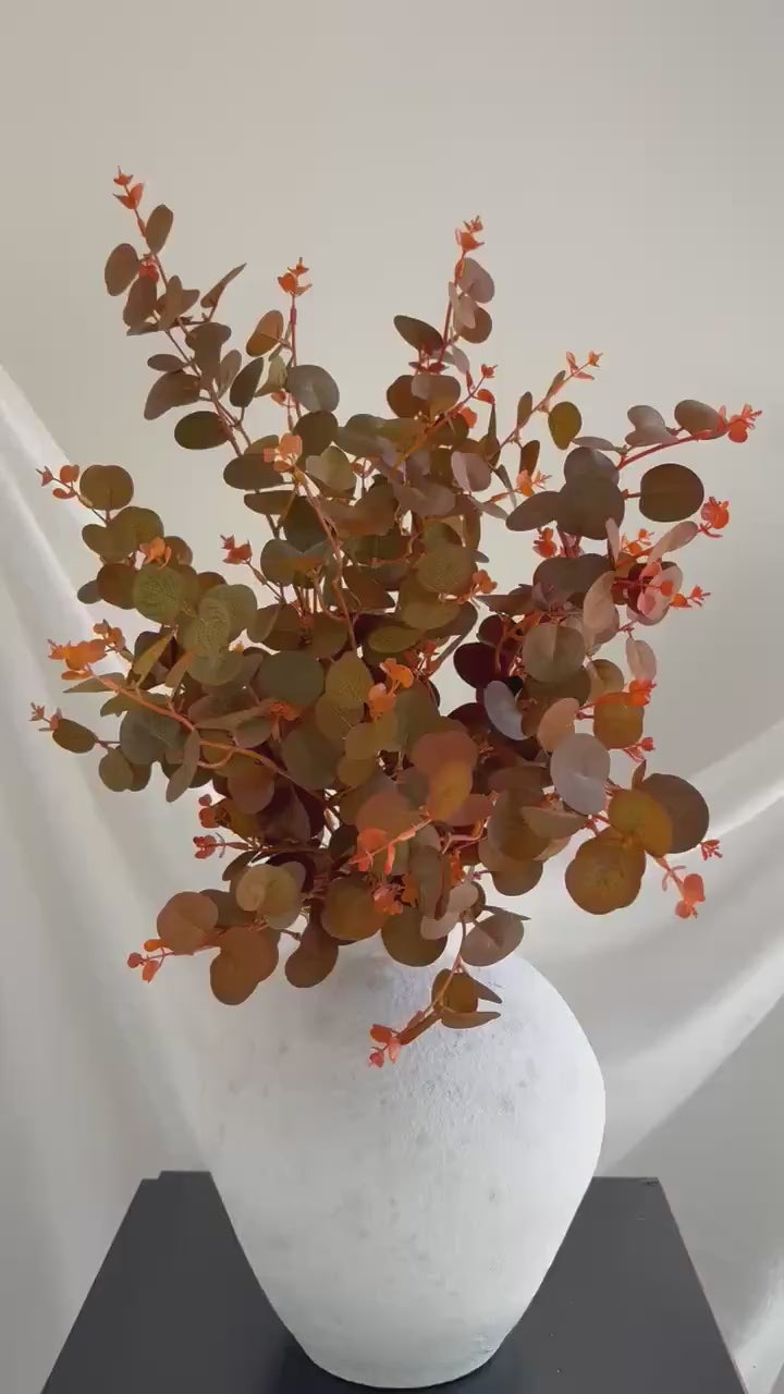 Artificial Purple eucalyptus Branch