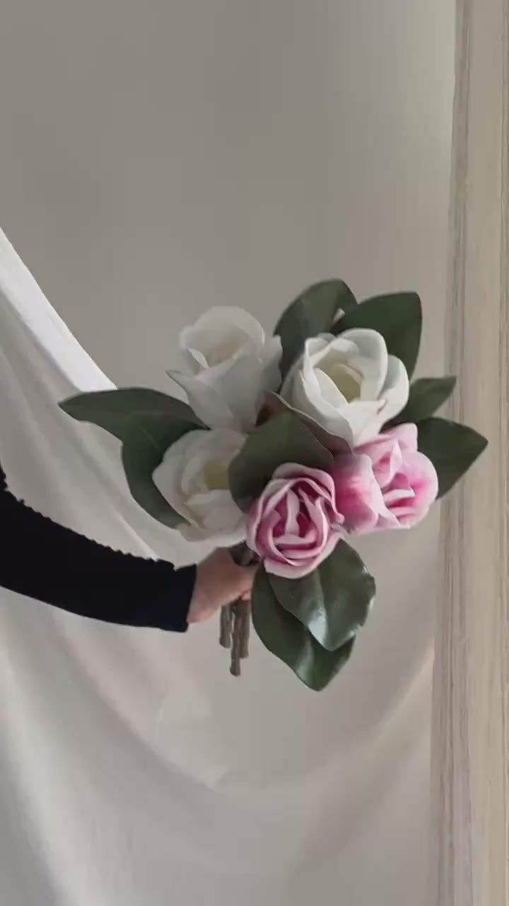 15” Artificial Magnolia Flower