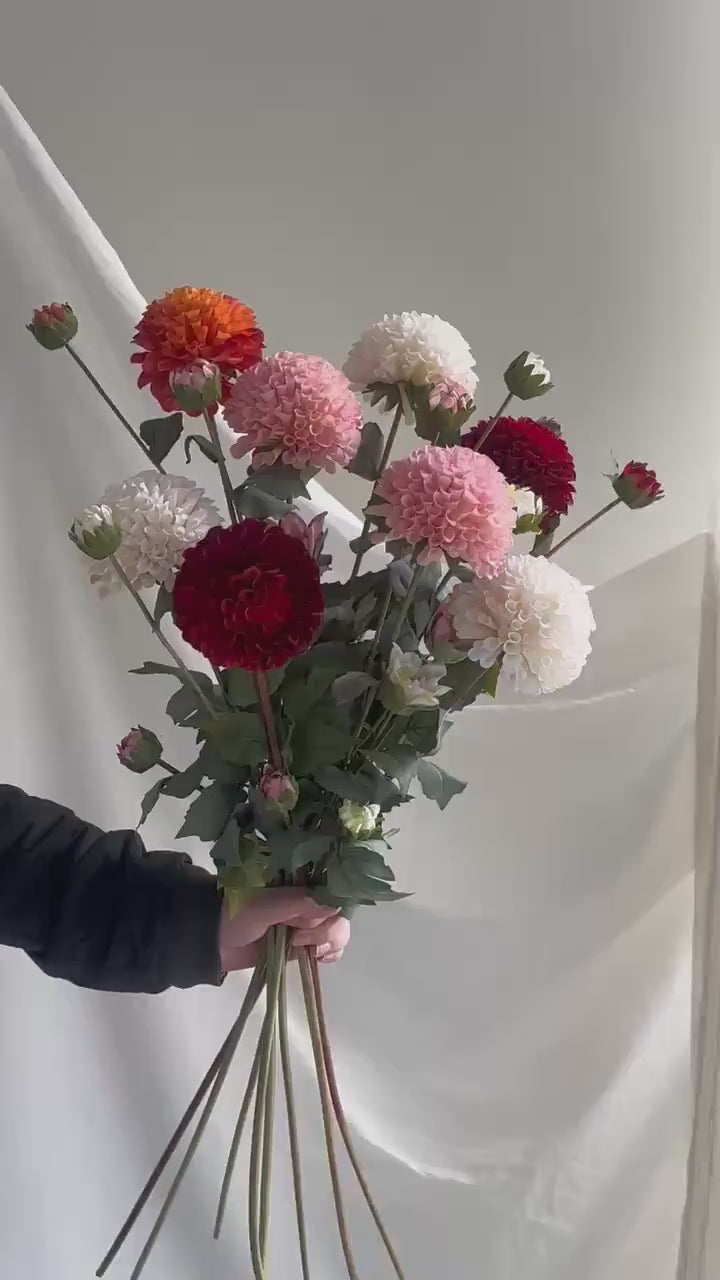 Artificial Dahlia Stem